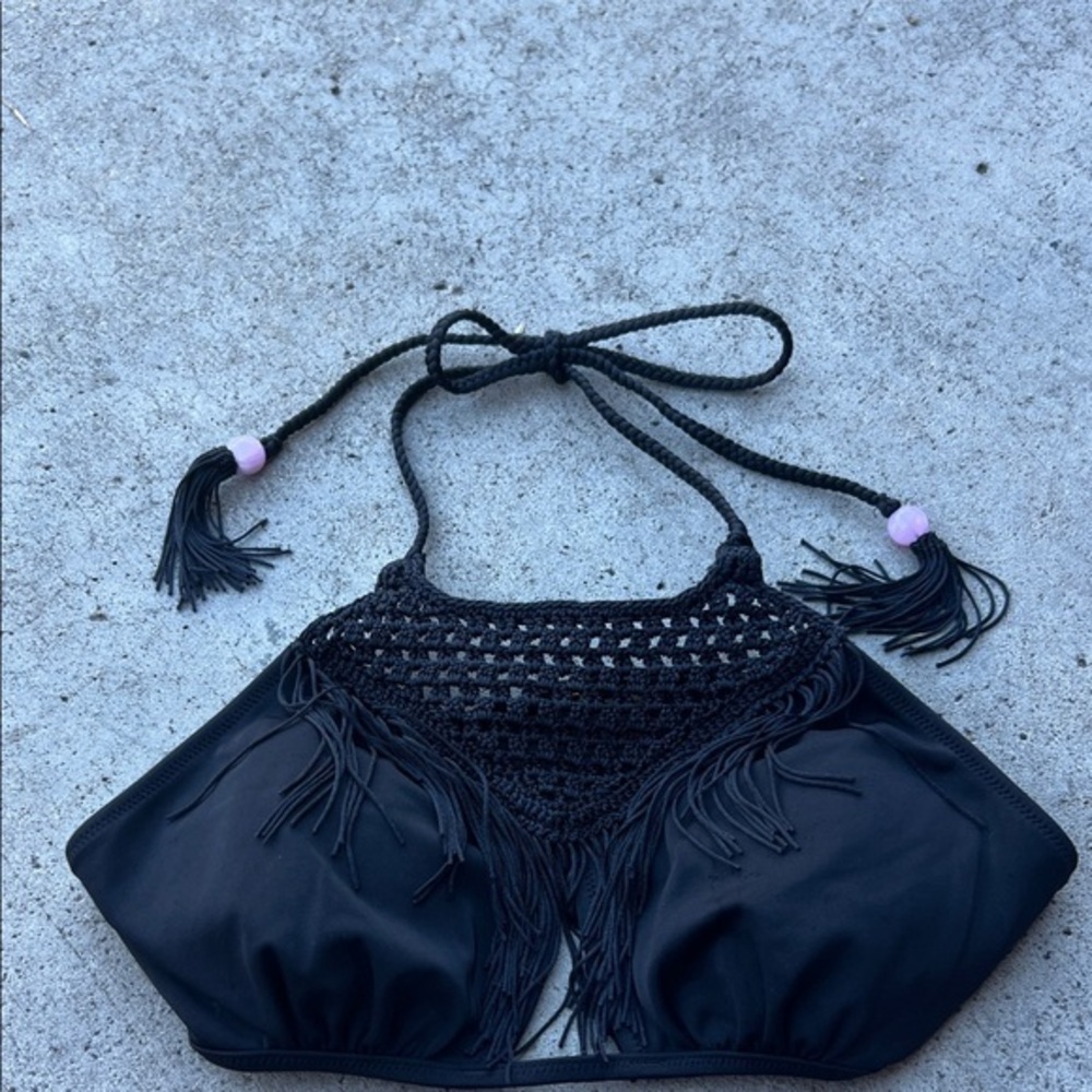 Victoria's Secret Black Bikini Top